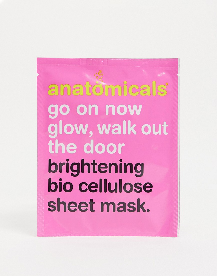 Anatomicals - Brightening Sheet Face Mask - Ansigtsmaske-Ingen farve