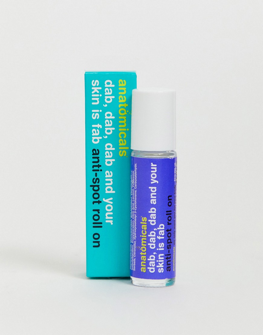 Anatomicals – Dab Dab Dab and your skin is fab – Roll-on mot blemmor-Ingen färg