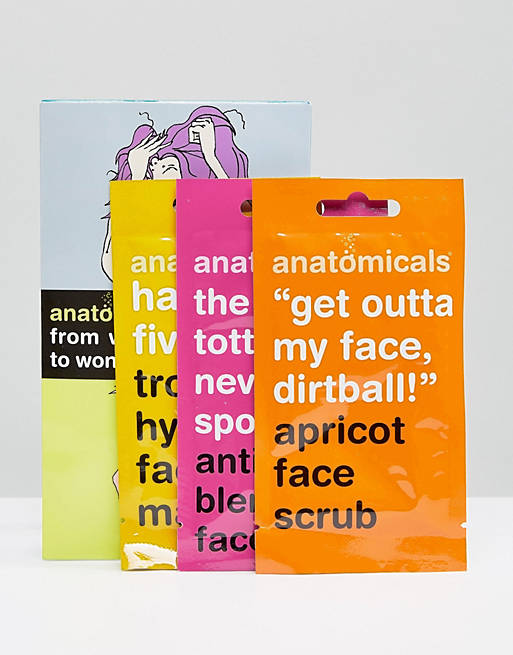 Anatomicals - From Worrying Complex To Wonderful Complexion - Kit antibrufoli 3 x 15 ml