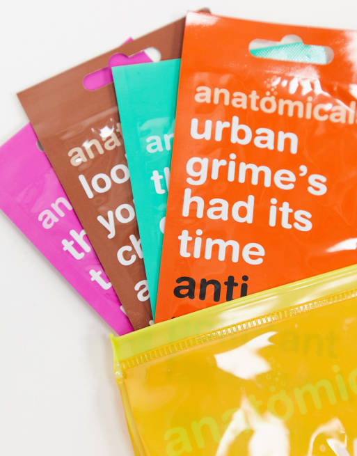 Anatomicals – Make Your Skin Grin Face Happy – Maseczka do twarzy – dostępna tylko w ASOS, 2 z 4