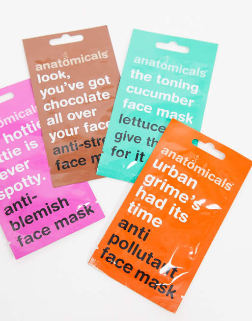 Anatomicals – Make Your Skin Grin Face Happy – Maseczka do twarzy – dostępna tylko w ASOS, 4 z 4
