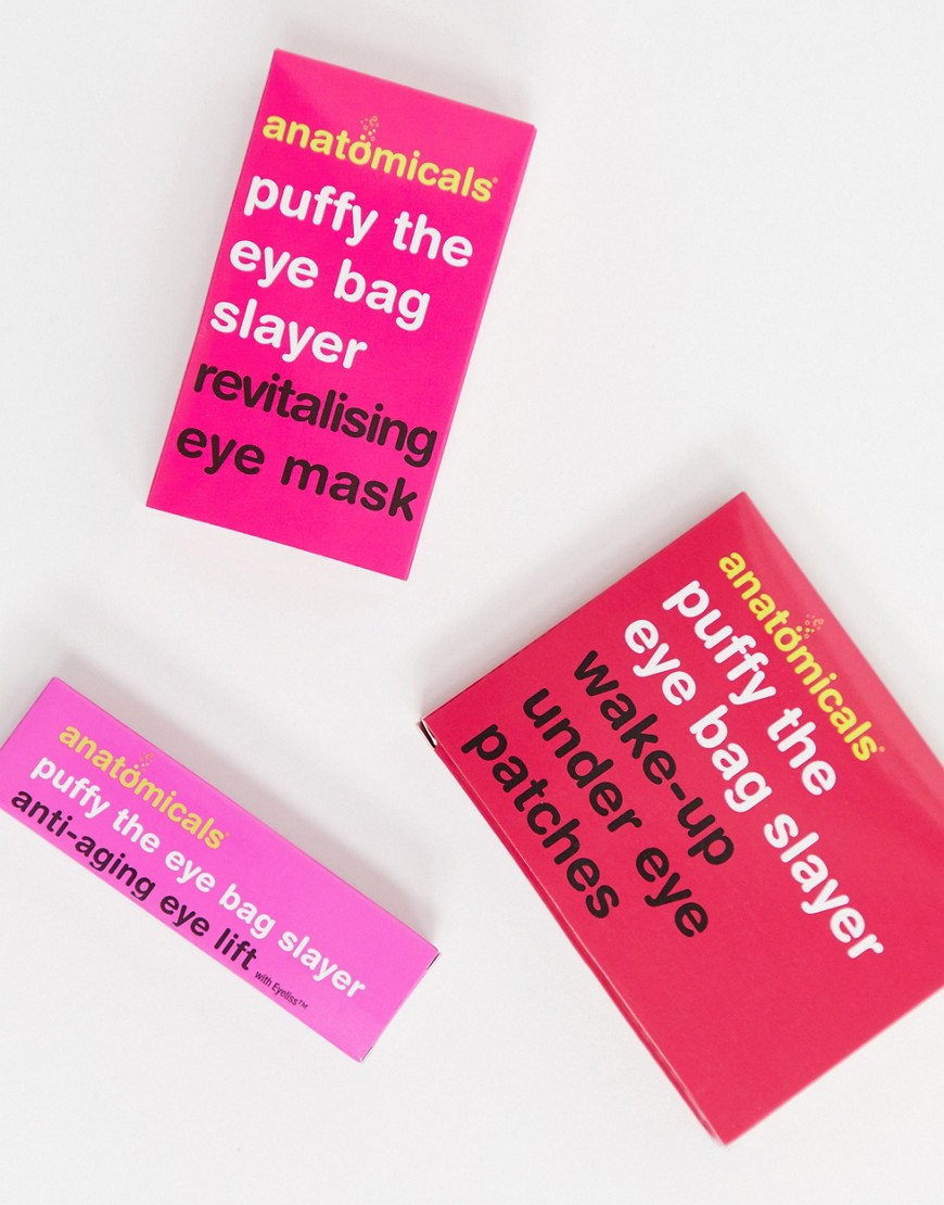 Anatomicals – Puffy the Eyebag Slayer 3 x box – Ögonmask-Ingen färg