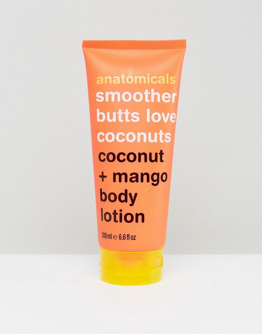 Anatomicals Smoother Butts Love Coconut- Body Lotion 200ml-no Color