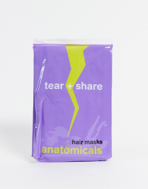 Anatomicals - Tear and Share - Set van haarmaskers, 3 van 4