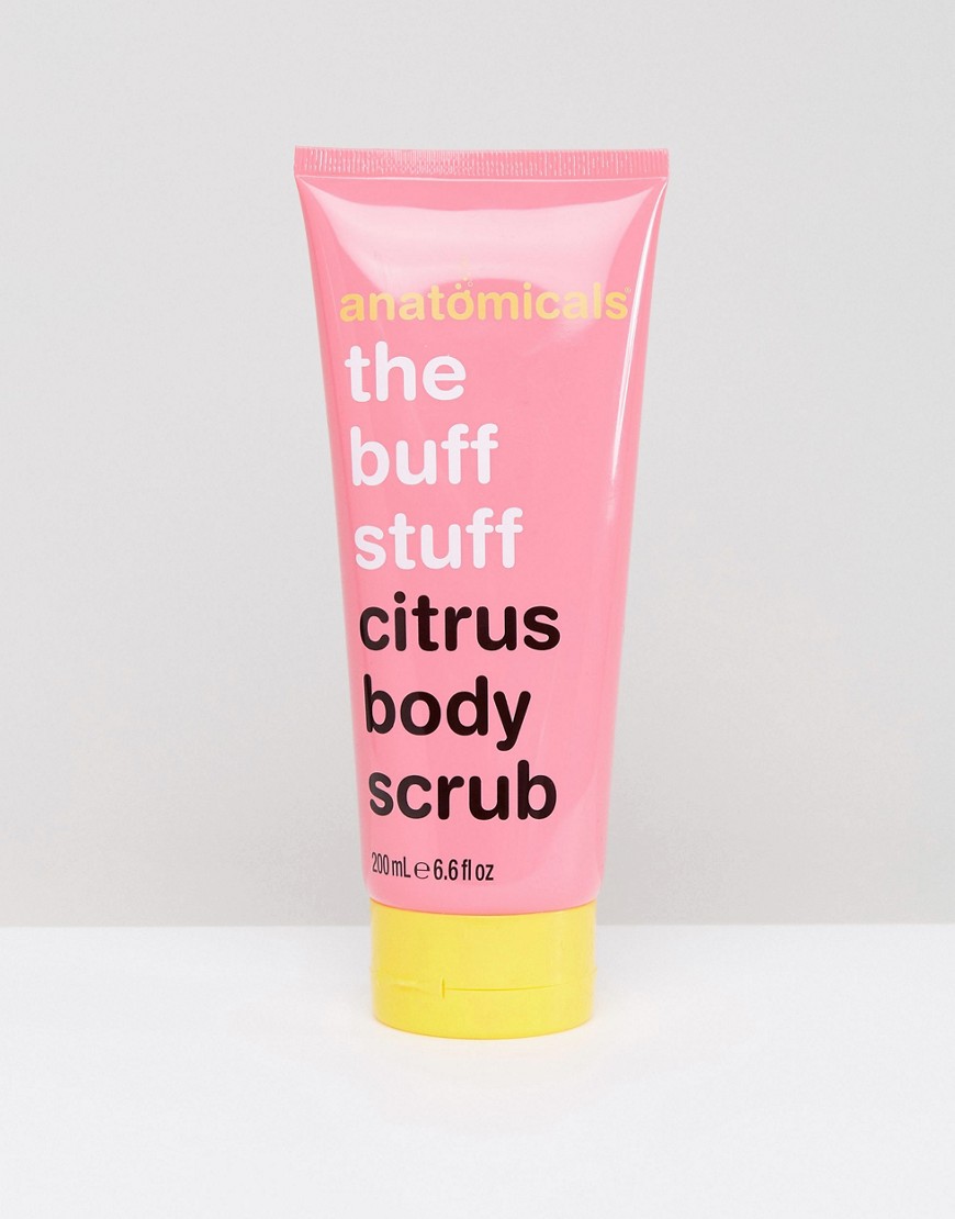 Anatomicals The Buff Stuff - body-scrub met citrus 200 ml-Geen kleur