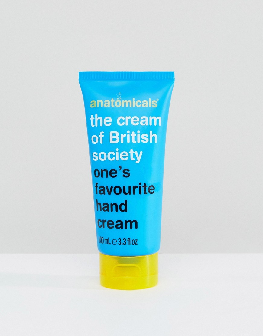 Anatomicals The Cream of British Society White Tea Handcream 100ml-No Colour