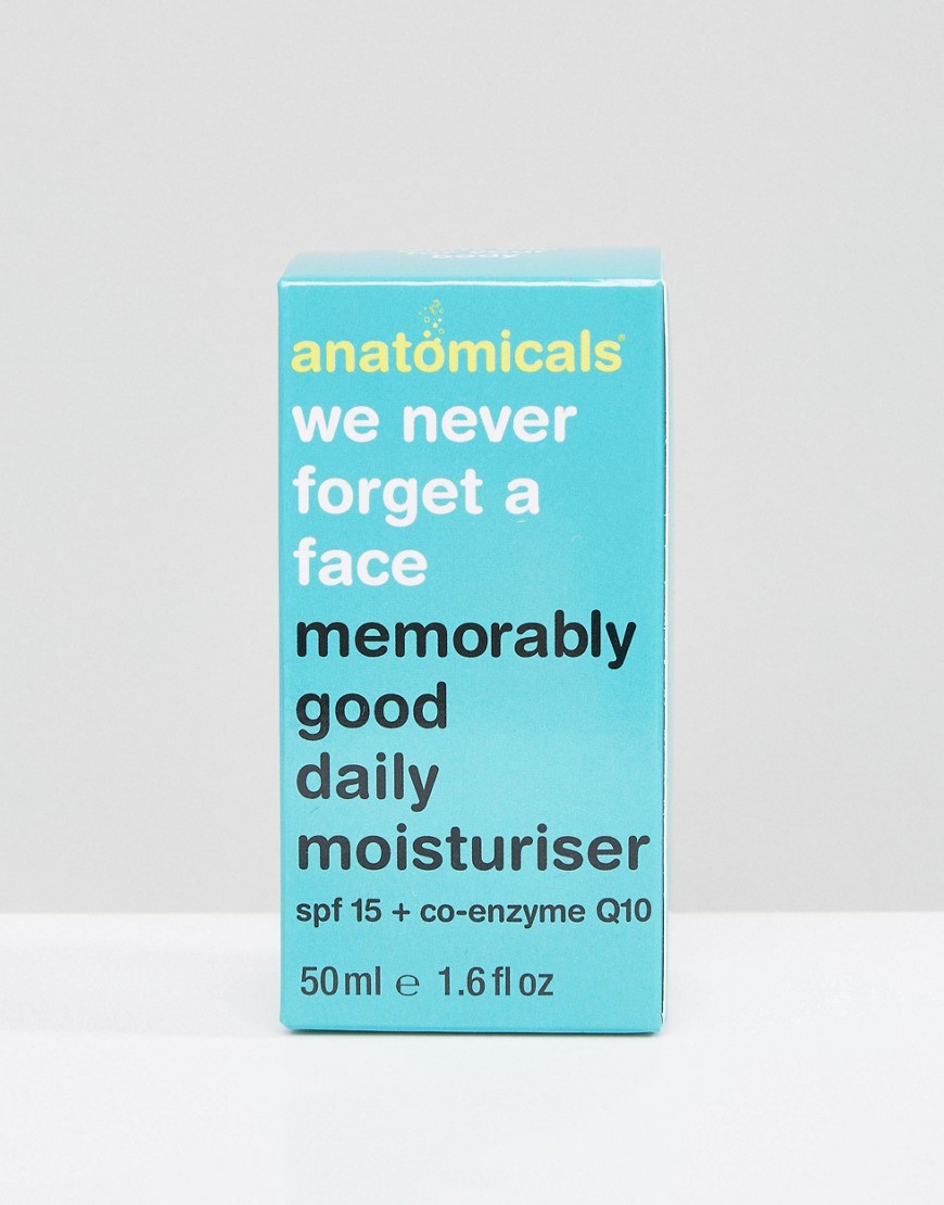 Anatomicals – We Never Forget A Face – Fuktkräm med solskyddsfaktor (SPF 15) 50 ml-Ingen färg
