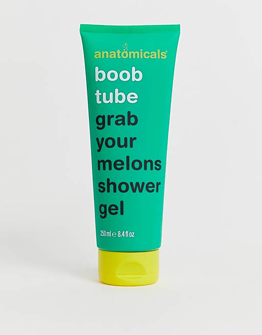 Anatomicals x CoppaFeel Boob Tube Grab Your Melons Shower Gel