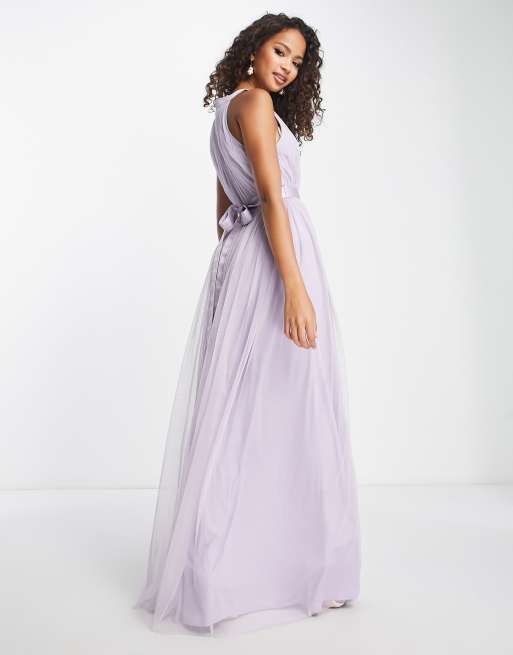 Asos lavender bridesmaid clearance dresses