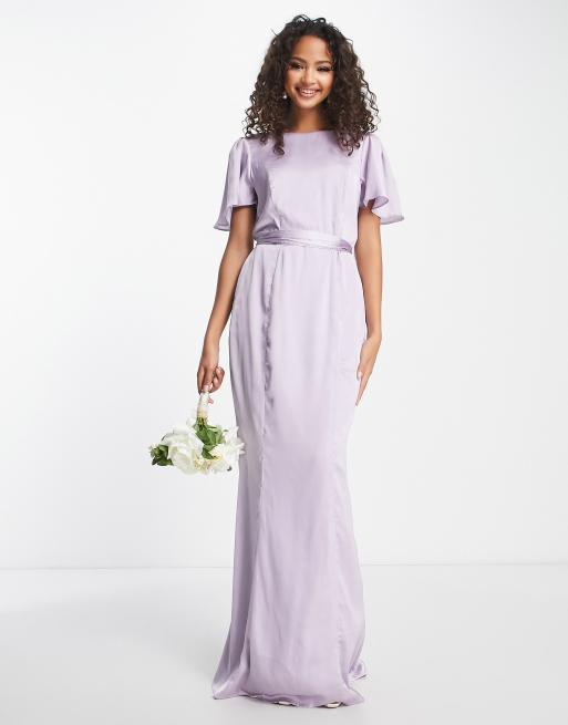 Asos lavender hot sale bridesmaid dresses