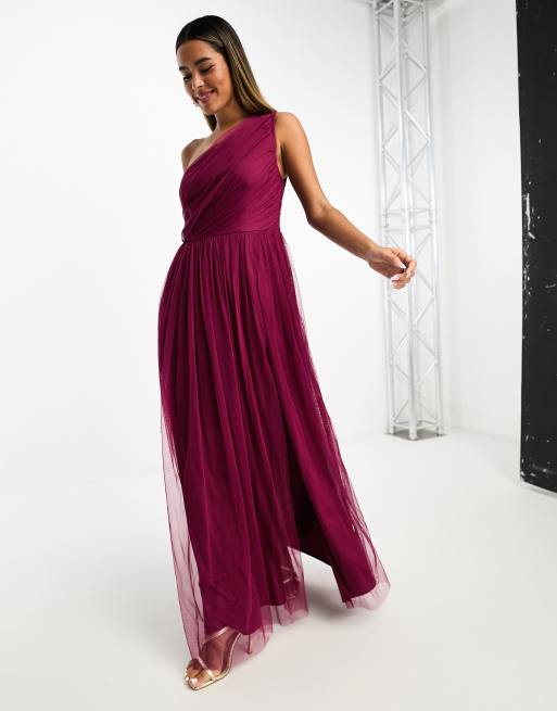 Berry bridesmaid dress online