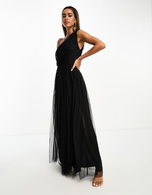 Black bridesmaid dresses clearance asos