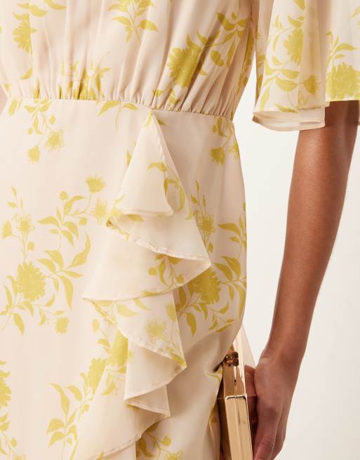Anaya – Buntes Maxikleid mit Blumenmuster und Schlüssellochausschnitt hinten, 2 von 4