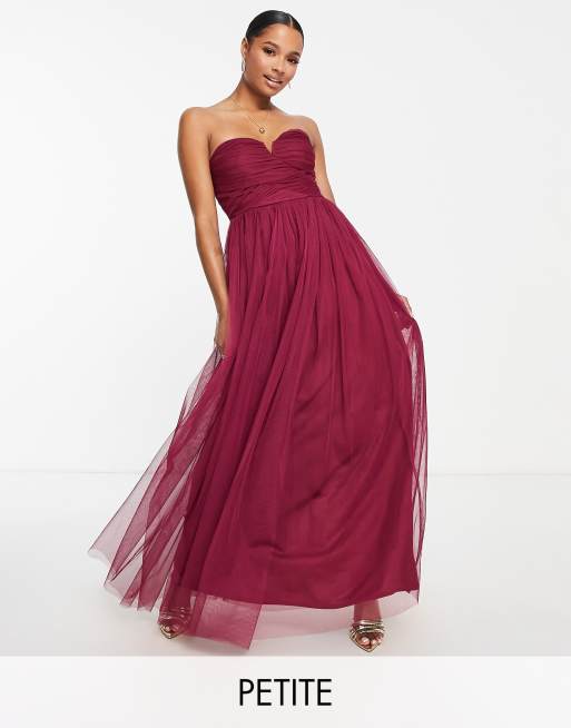 Asos bridesmaid cheap dresses burgundy