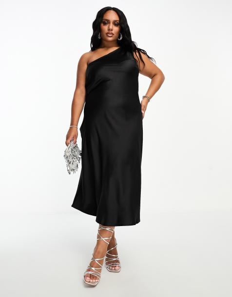 Tight black shop dress plus size