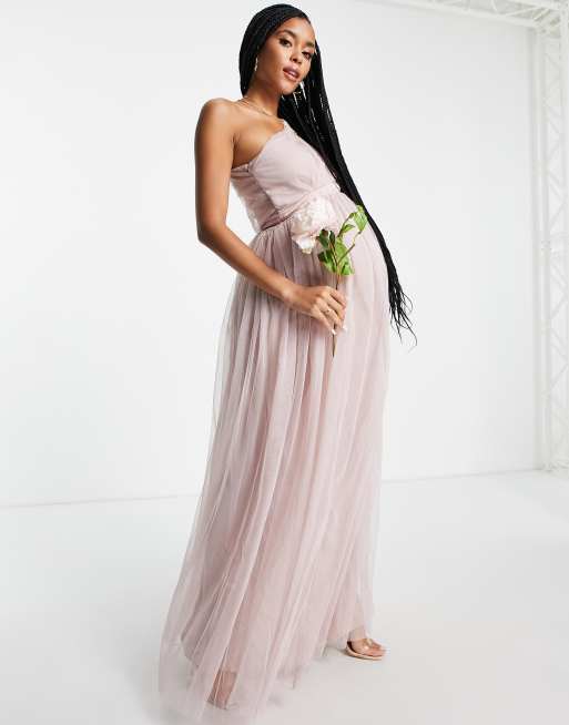 Maternity bridesmaid dresses store pink