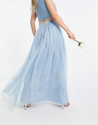 tulle maxi skirt petite