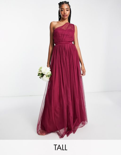 Plum sequin 2024 bridesmaid dresses