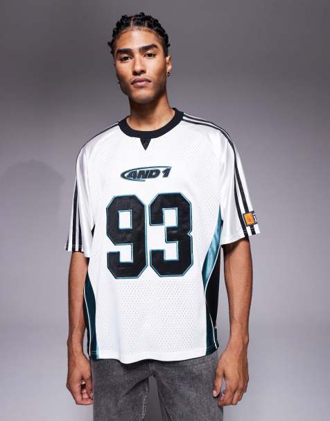 And1 – Airtex – Blå, flerfärgad, sportig t-shirt - view 1