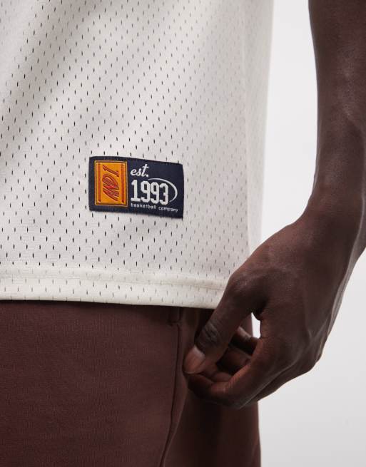 AND1 Débardeur à logo basketball - Écru, 3 de 5