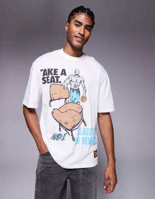 AND1 AND1 graphic t-shirt in white