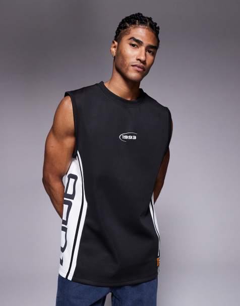 And1 – Tanktop in Schwarz mit Einsätzen - view 1