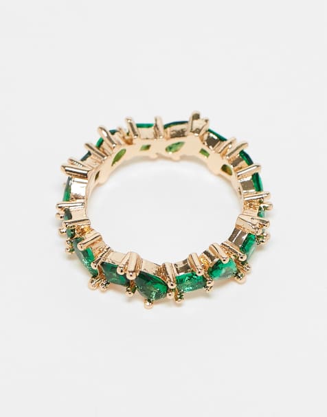 Anello smeraldo - view 1