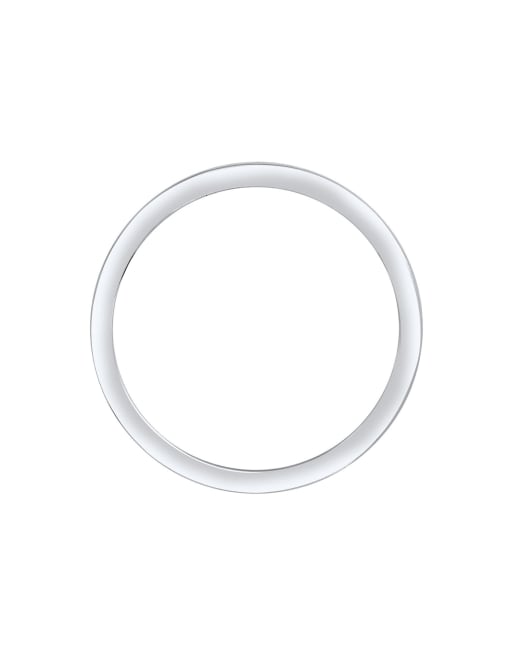 Anillo Círculo De Aguamarina Ajustable En Plata De Ley 925