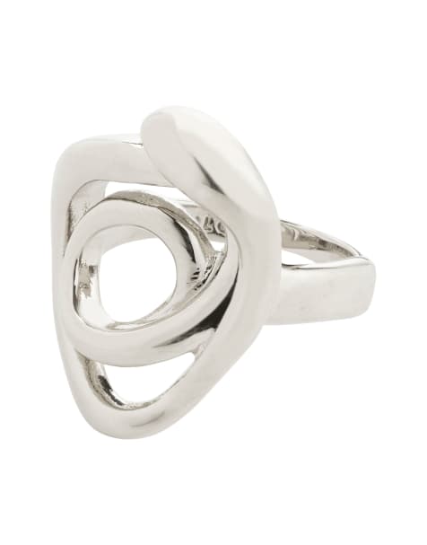 Anillo chapado en plata Diego de Pilgrim - view 1