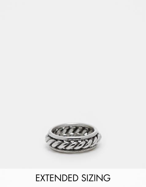 Anillos De Tallas Grandes Para Hombre ASOS