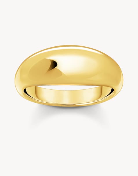 Anillo dorado de Thomas Sabo - view 1