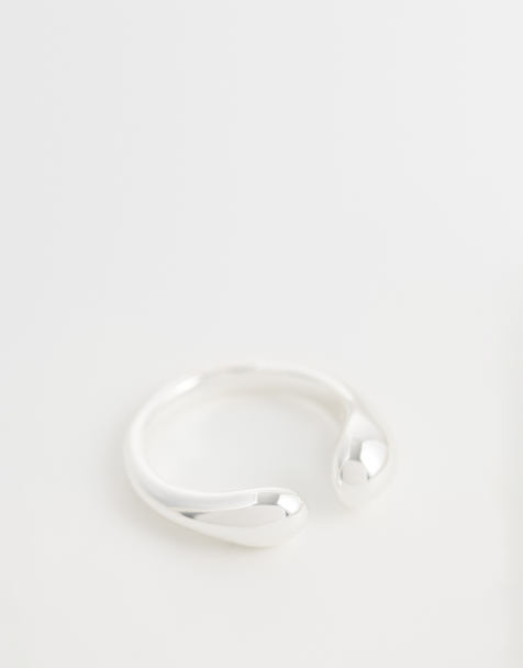Anillo plateado abierto de & Other Stories - view 1