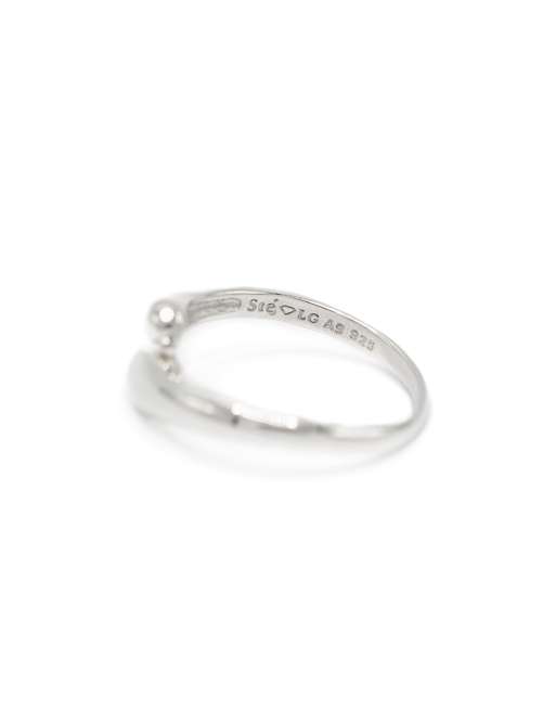 Anillo plateado con diseño abierto de plata de ley de Lovisa , 3 de 3
