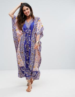 maxi beach kaftan