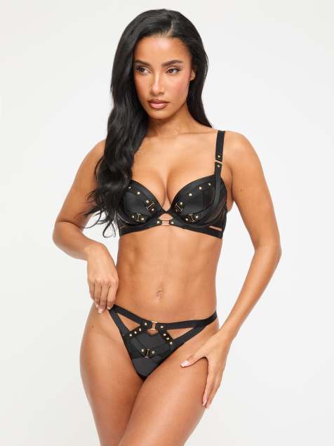 Ann Summers After dark thong in black - view 1