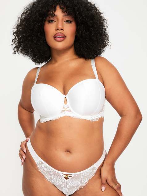 Ann Summers Bridal endless attraction padded fuller bust balcony multiway bra in ivory - view 1