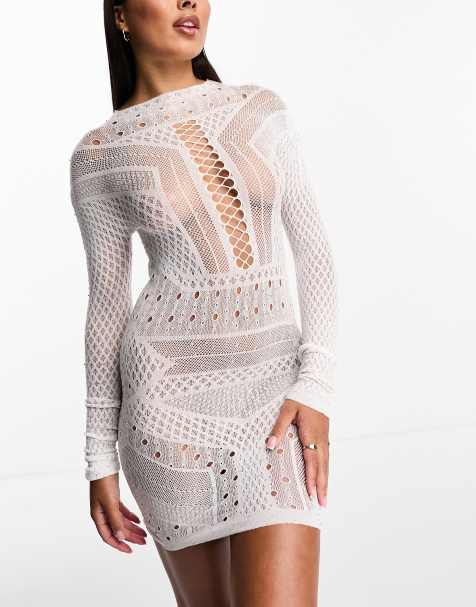 Ann Summers Bridal Janelle jewelled dress in white - view 1