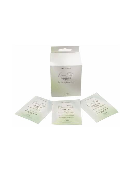 Ann Summers buzz fresh 10 pack cleansing wipes, 3 of 3