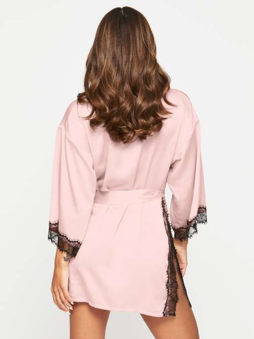 Ann Summers Cherryann robe in pink, 3 of 4