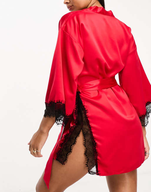 Ann Summers Cherryann Robe in Red, 4 of 4