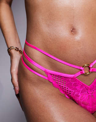 Ann Summers Compelling Thong In Pink