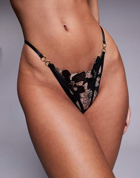 Ann Summers – Dark Side – Tanga in Schwarz - view 1