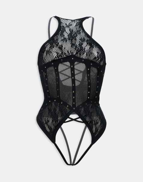 Ann Summers Deep devotion body in black - view 1