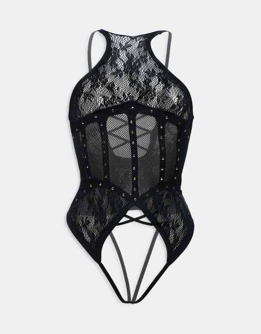 Ann Summers Deep devotion body in black