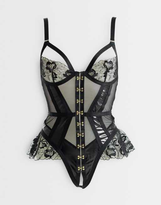 Ann Summers Ecstatic crotchless body in black, 2 of 5