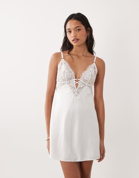 Ann Summers Endless Attraction Chemise in Ivory - view 1
