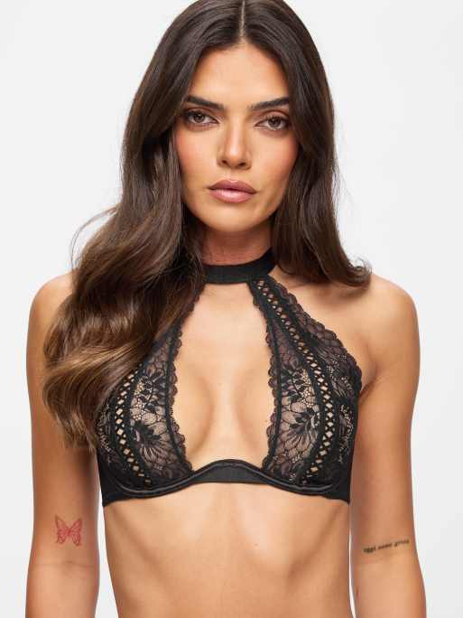 Ann Summers Entice me crotchless set in black, 3 of 4