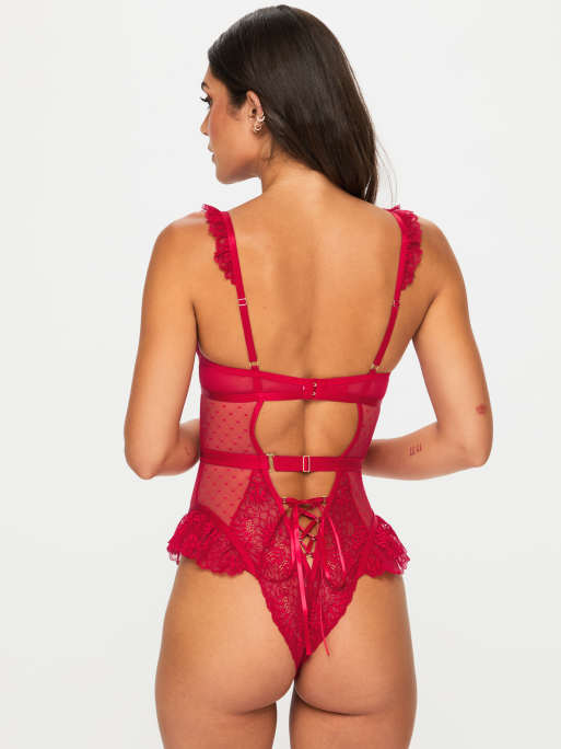 red sox garter belt Women Lingerie Set with Garter Belts High Waisted Lace Teddy Strap Bodysuit  Babydoll (Red, M) price in UAE | Amazon UAE