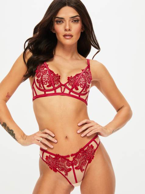 Ann Summers Enticement brazilian in red - view 1