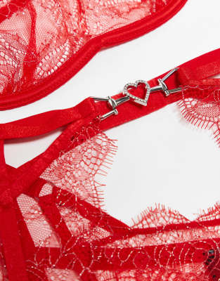 ANN SUMMERS GLIMMER 3 PC CROTCHLESS SET 